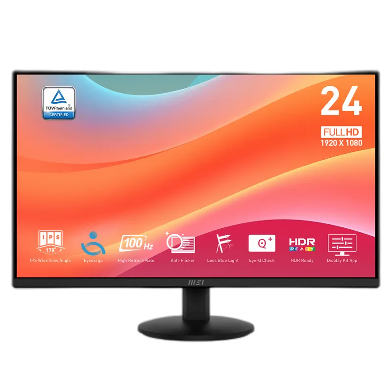 Màn Hình Máy Tính văn phòng MSI Pro MP242L | 24 inch, Full HD, IPS, 100Hz, 1ms