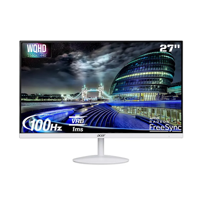 Màn Hình Máy Tính văn phòng Acer Q SA272U E | 27 inch, QHD, 2K, 100Hz, IPS, trắng