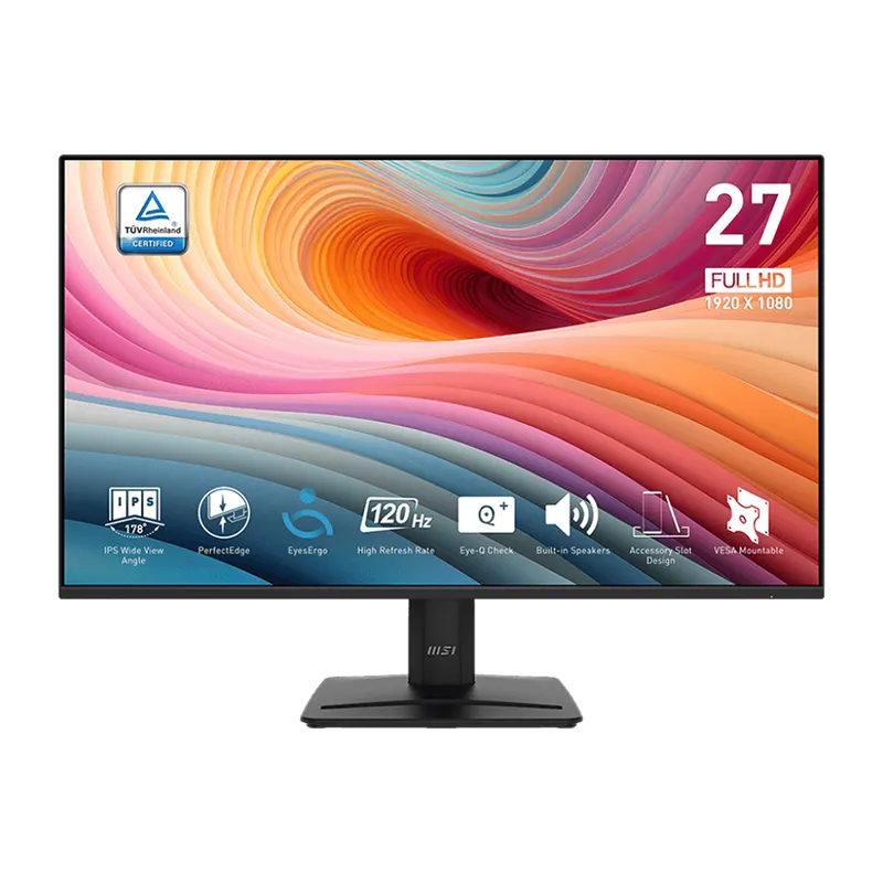 Màn Hình Máy Tính văn phòng MSI Pro MP275 E2 | 27 inch, FHD, IPS, 120Hz, 1ms