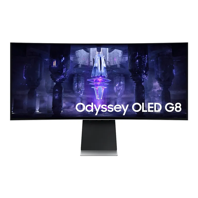Màn Hình Máy Tính Samsung Odyssey OLED G8 G85SB uWQHD LS34BG850SEXXV | 34 inch, WQHD, OLED, 175Hz, 0.03ms, Cong