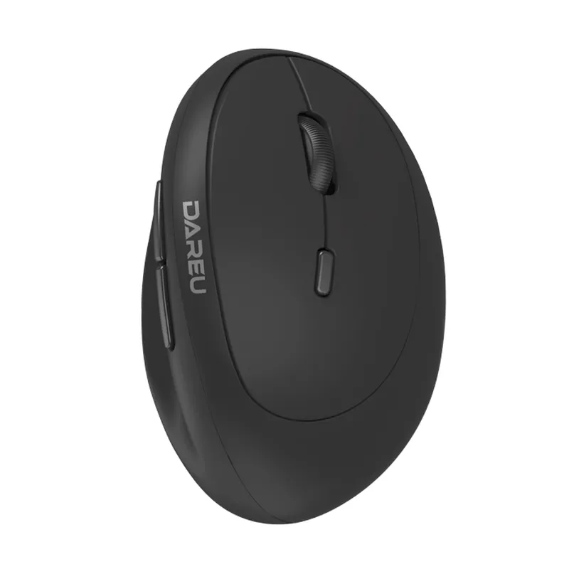 Chuột công thái học Dare-U LM158D - Đen | Dual Mode: Wired + 2.4G