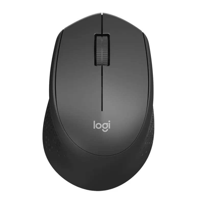 Chuột không dây Logitech M331 | Đen, 2.4GHz, Silent