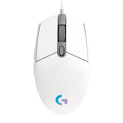 Chuột Logitech G102 Gen II Lightsync RGB Gaming (Trắng)