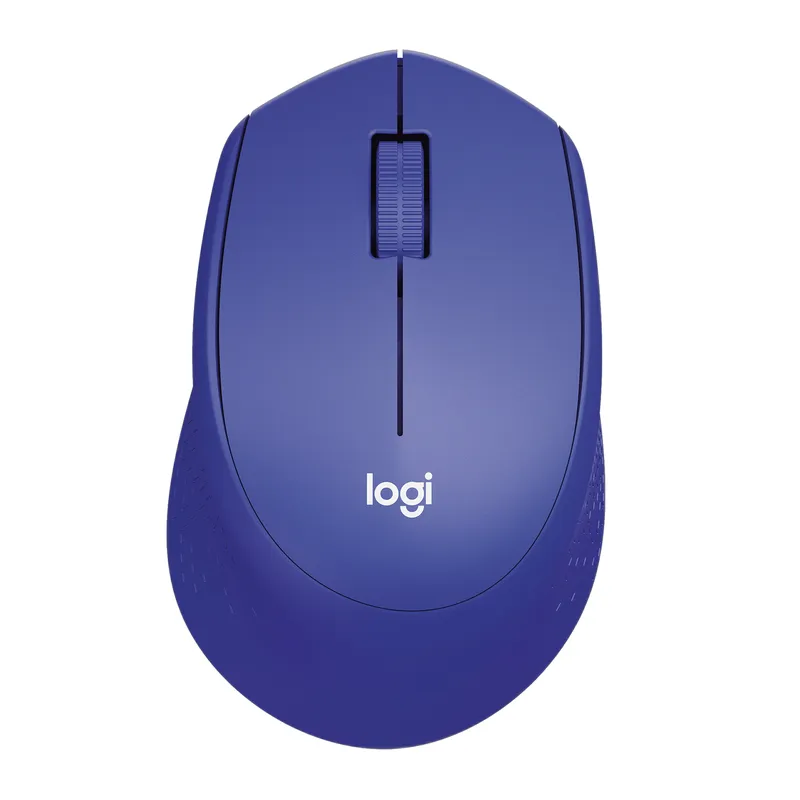 Chuột không dây Logitech M331 Silent (Xanh Dương)