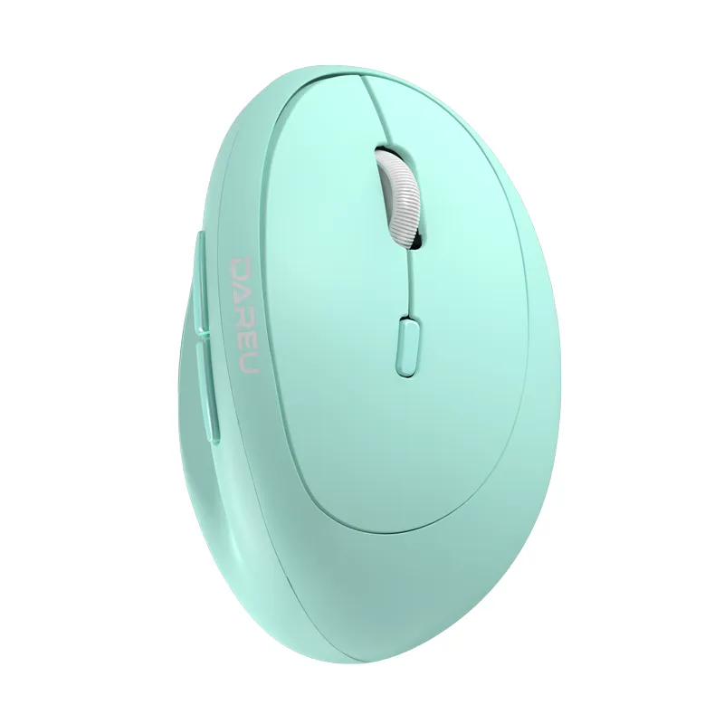 Chuột công thái học Dare-U LM158D - Xanh | Dual Mode: Wired + 2.4G