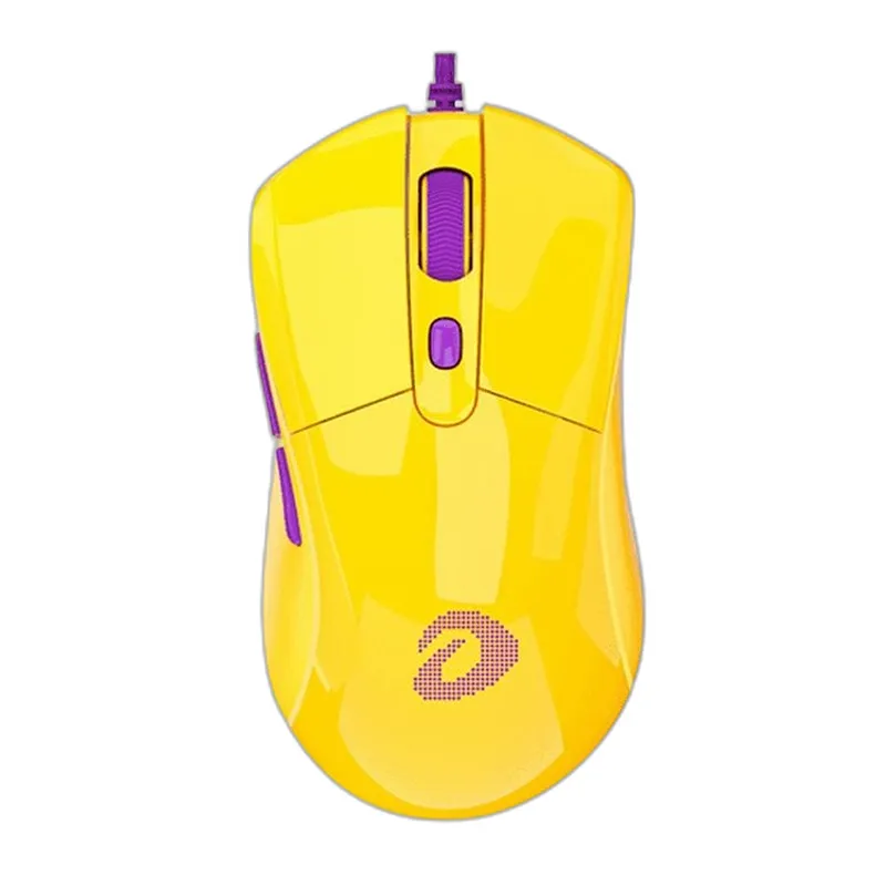 Chuột DareU A960 Yellow Ultralight Gaming RGB (Vàng)