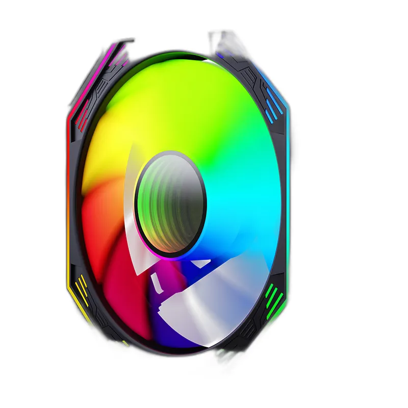 Fan Case Magic Ultra SnowMan Molex - Đen | Cắm nguồn trực tiếp, RGB, fan lẻ 120mm