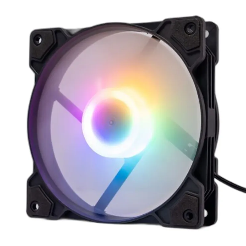 Fan Case Redmoon K8 RGB Fixed - Đen | 12cm, Đệm chống sốc