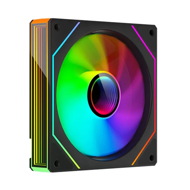 Fan Case Leopard Prism 4Max ARGB - Black (Sync Main)