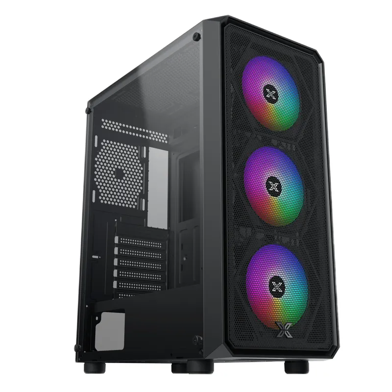 Vỏ Case Xigmatek DUO X 3F ATX - Black