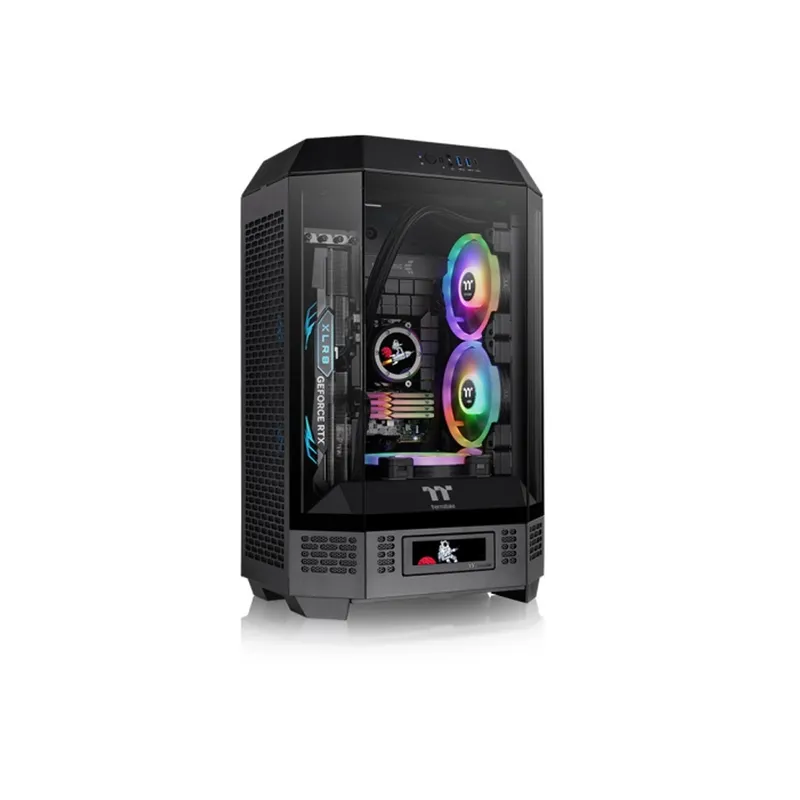 Vỏ Case Thermaltake Tower 300 Peach Fuzz M-ATX | Sẵn 2 fan 14cm