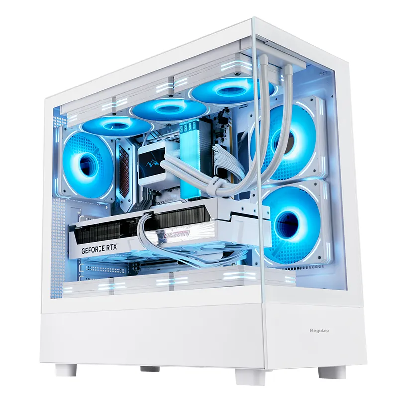 Vỏ Case Segotep Endura Pro+ Trắng | Full-ATX, không fan