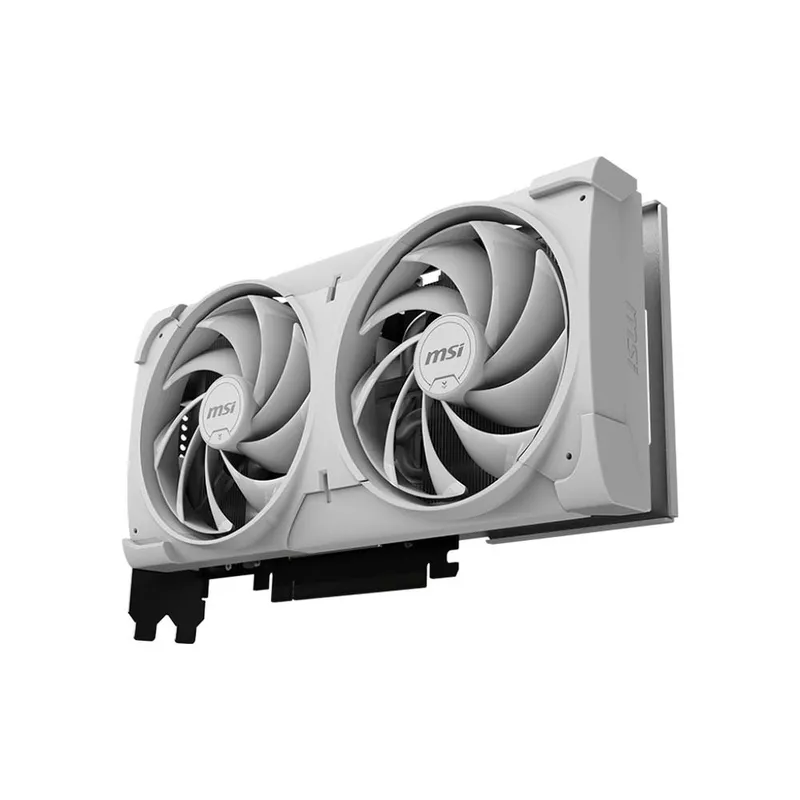 Card màn hình MSI RTX 4070 Ventus 2X White 12GB OC: Hiệu suất cao, thiết kế đẹp mắt.