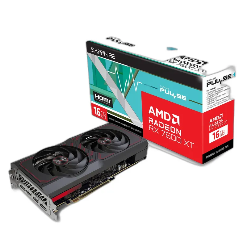 Card màn hình Sapphire Pulse AMD Radeon RX 7600 XT 16GB