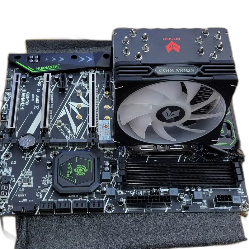 Tản nhiệt CPU Coolmoon AS-600 White ARGB Sync - Hiệu suất làm mát tối ưu, thiết kế đẹp mắt.