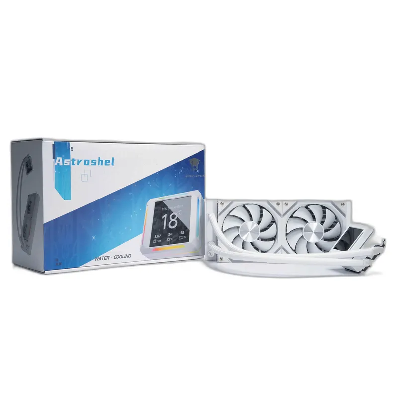 Tản nhiệt nước Leopard Astro Shell 240 ARGB Digital LCD - White