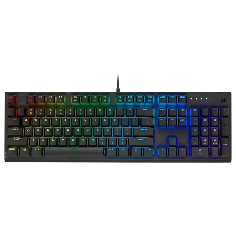 Bàn Phím Cơ Corsair K60 Pro RGB Low Profile Cherry MX Viola (CH-910D019-NA)