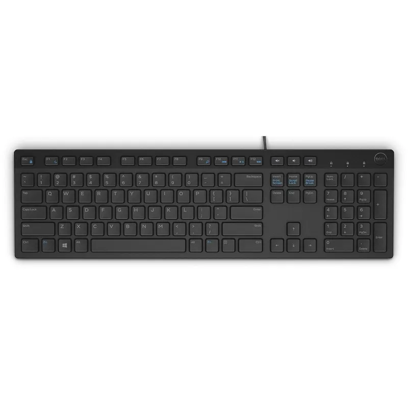 Bàn Phím Văn Phòng Dell KB216 Chính Hãng (Đen)