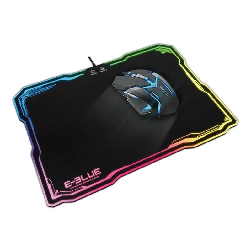 Lót chuột EMPO13 Gaming RGB (365x265x4mm/ Size vừa/ Trơn)