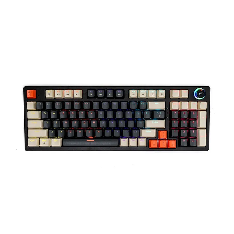 Bàn phím cơ E-Dra EK398 - Beta | Blue Switch, Led Rainbow