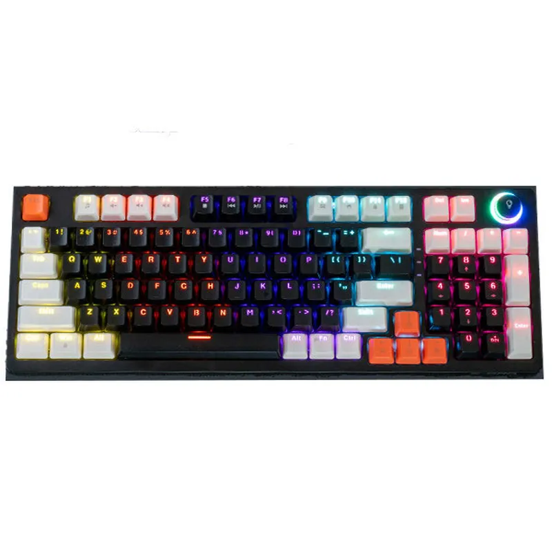 Bàn phím cơ E-Dra EK398 - Beta | Brown Switch, Led Rainbow