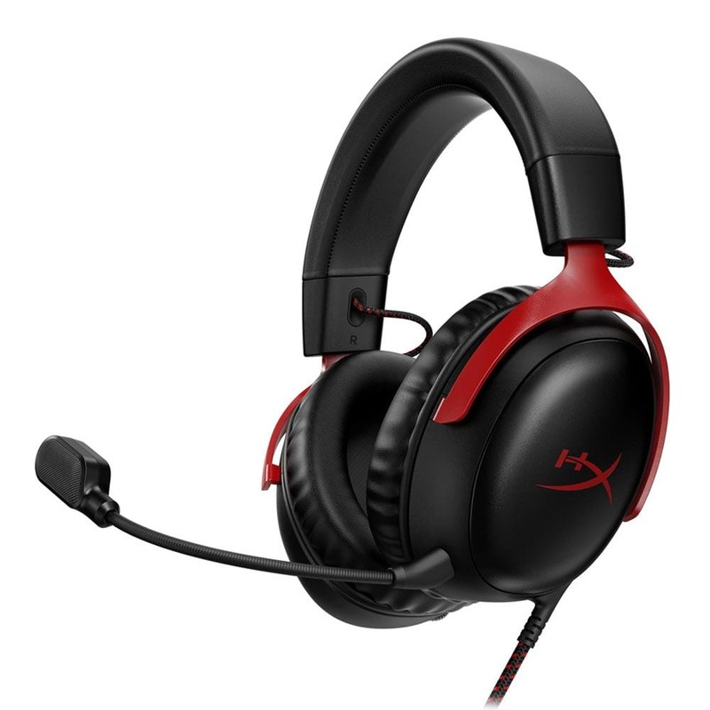 Tai nghe HyperX Cloud III - Màu đen đỏ (727A9AA)