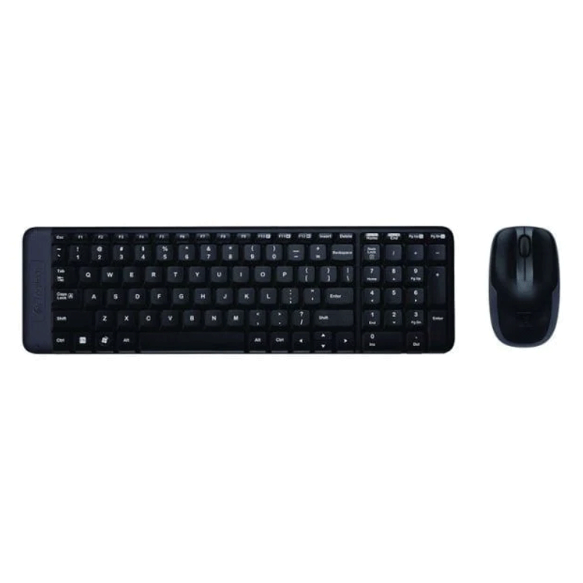 Combo Phím Chuột Không Dây Logitech MK220 Chính Hãng (Đen)