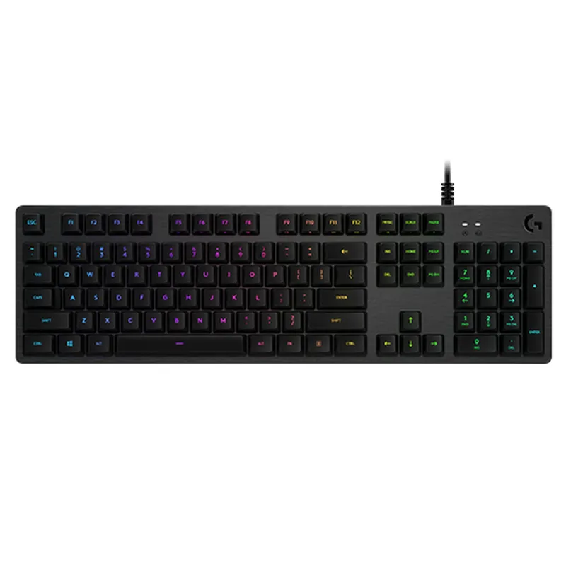 Phím cơ Logitech G512 Carbon GX Blue Clicky Switch (Đen)