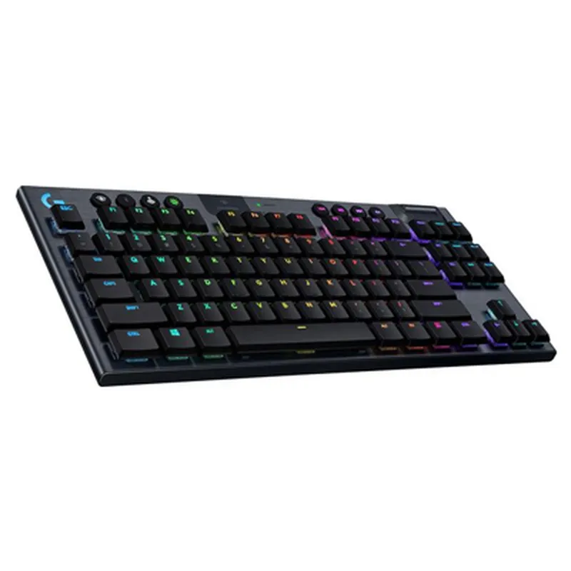 Bàn Phím Cơ Logitech G913 Clicky Lightspeed Wireless RGB TKL (Đen)