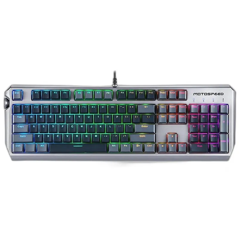 Bàn Phím Cơ Motospeed CK80 RGB Gaming (Đen)