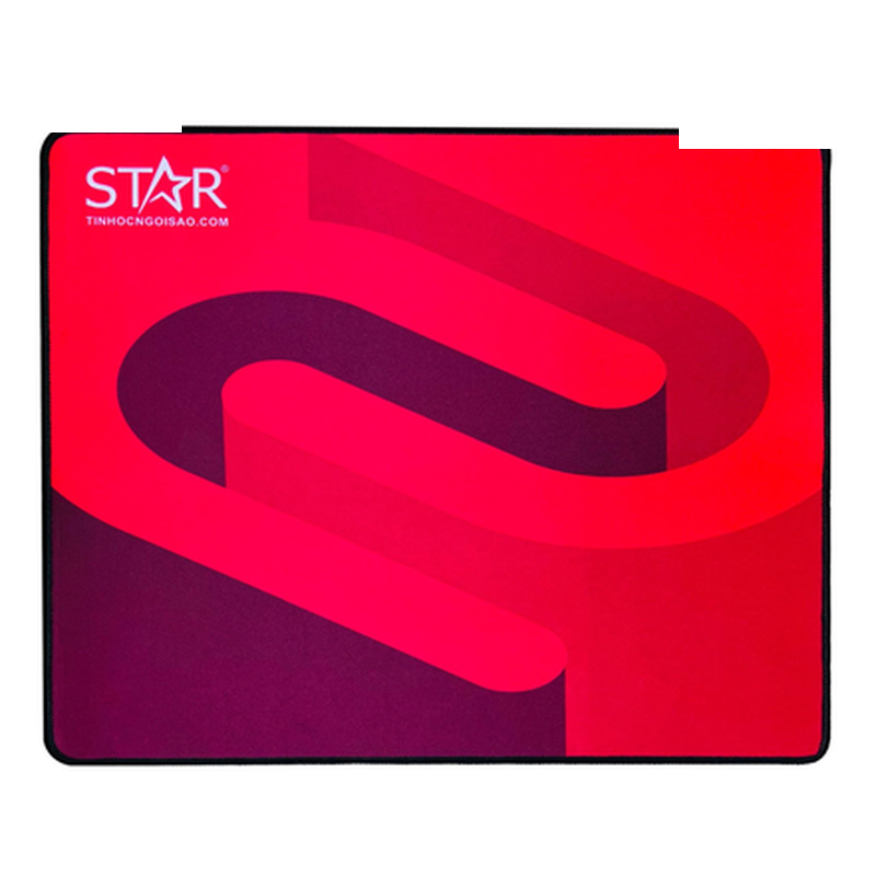 Lót chuột Star Gaming cao cấp - Đỏ Kích thước 45 x 40 x 0.4 cm