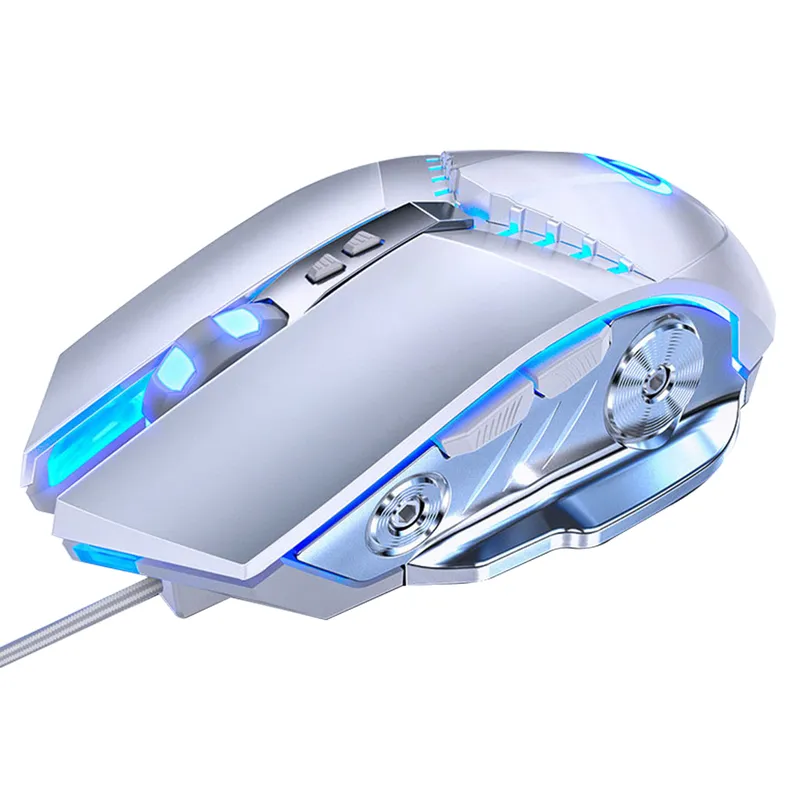 Chuột có dây T-WOLF G560 - White | USB, 3200 DPI, 6 key, 1.4m