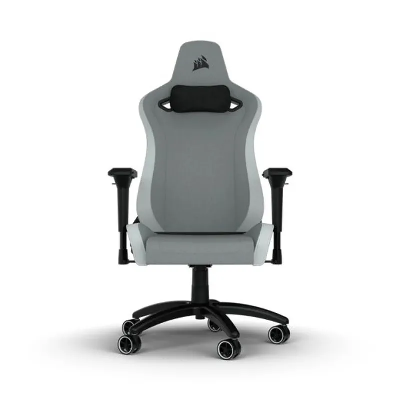 Ghế Gaming Corsair TC200 Fabric | Light Grey - White (CF-9010048-WW)