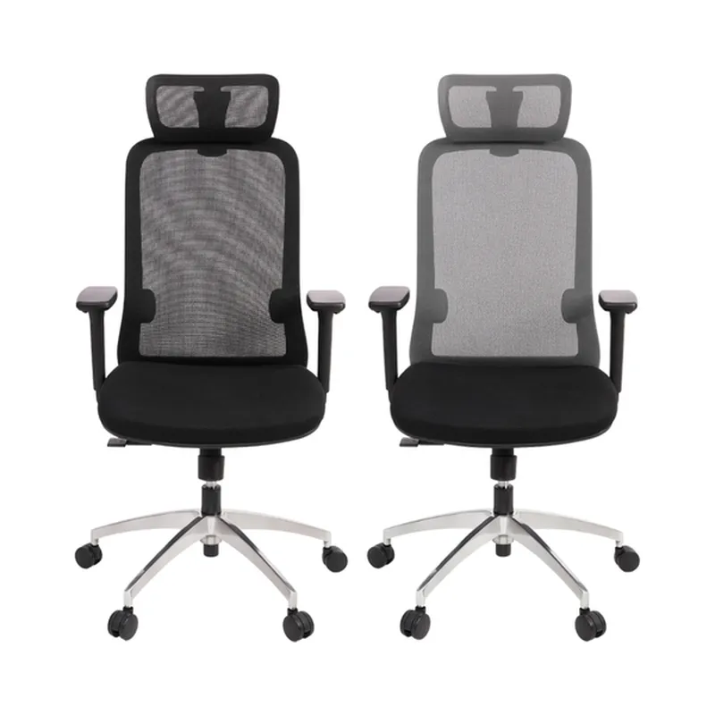 Ghế công thái học HyperWork Cloud Chair OC03 | Xám bạc