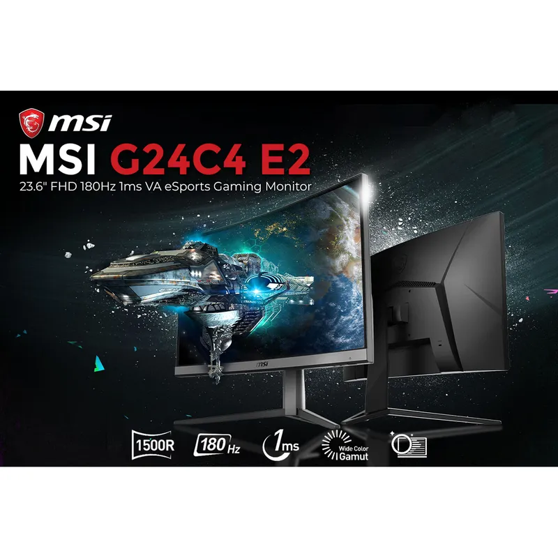 Màn Hình Máy Tính gaming HKC MG25H29 | 27 inch, Full HD, Rapid IPS, 180Hz, 1ms