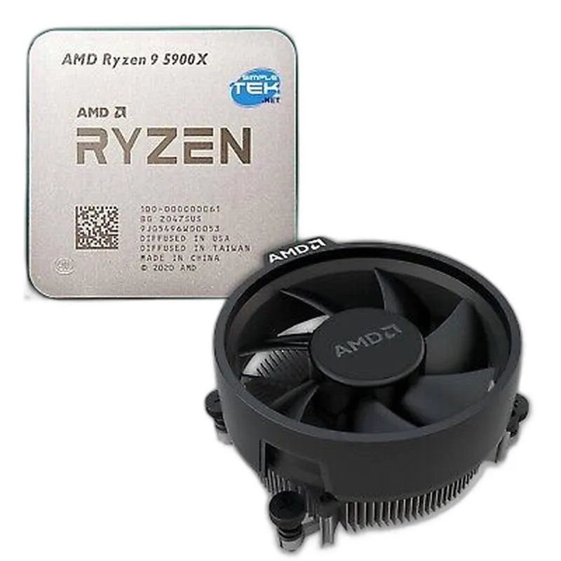 CPU Tray AMD Ryzen 9 5900X | AM4, Upto 4.80 GHz, 12C/24T, 64MB