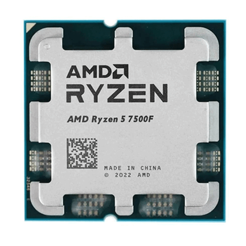 CPU Tray AMD Ryzen 5 7500F (3.7 GHz Upto 5.0 GHz / 38MB / 6 Cores, 12 Threads / 65W / AM5)