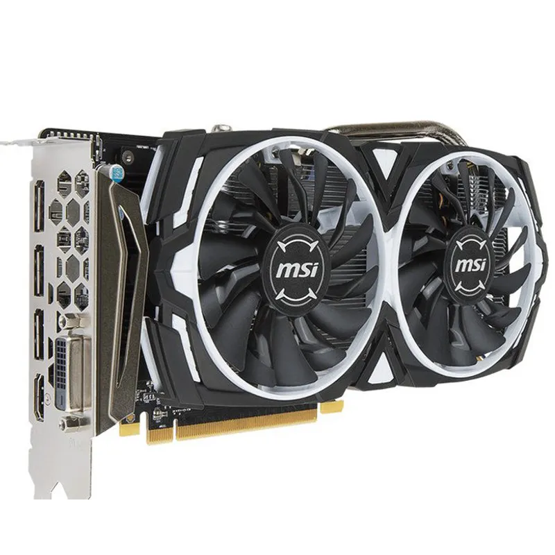 Card màn hình cũ MSI RX 570 Armor 8GB
