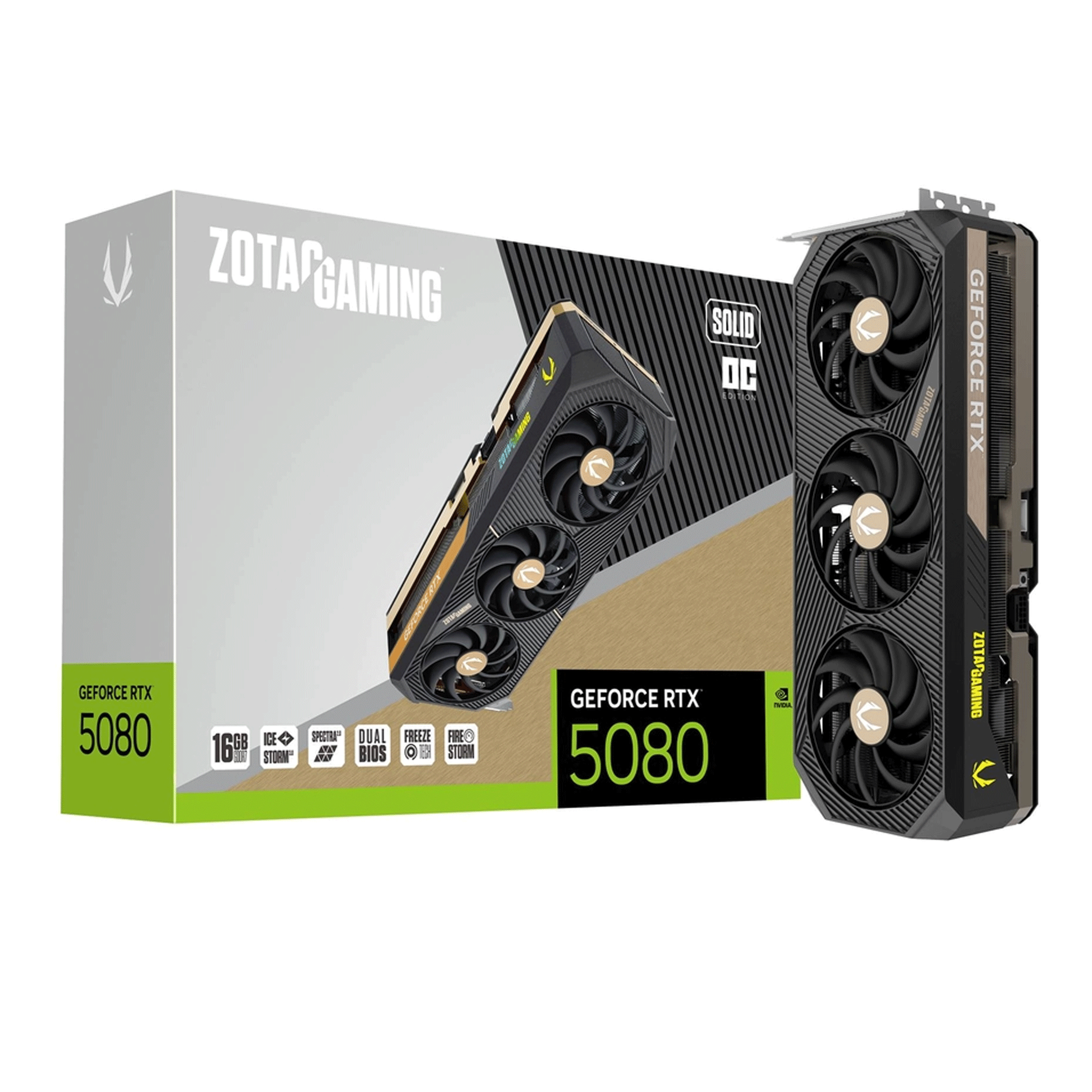 Card màn hình ZOTAC GAMING RTX 5080 SOLID OC