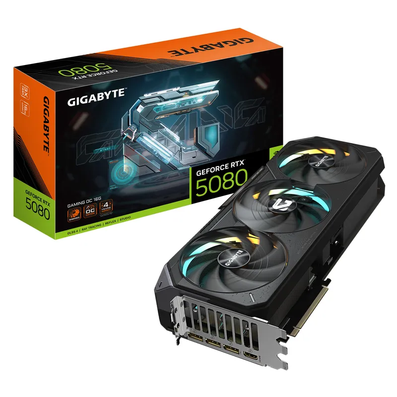 Card màn hình Gigabyte GeForce RTX 5080 GAMING OC 16G