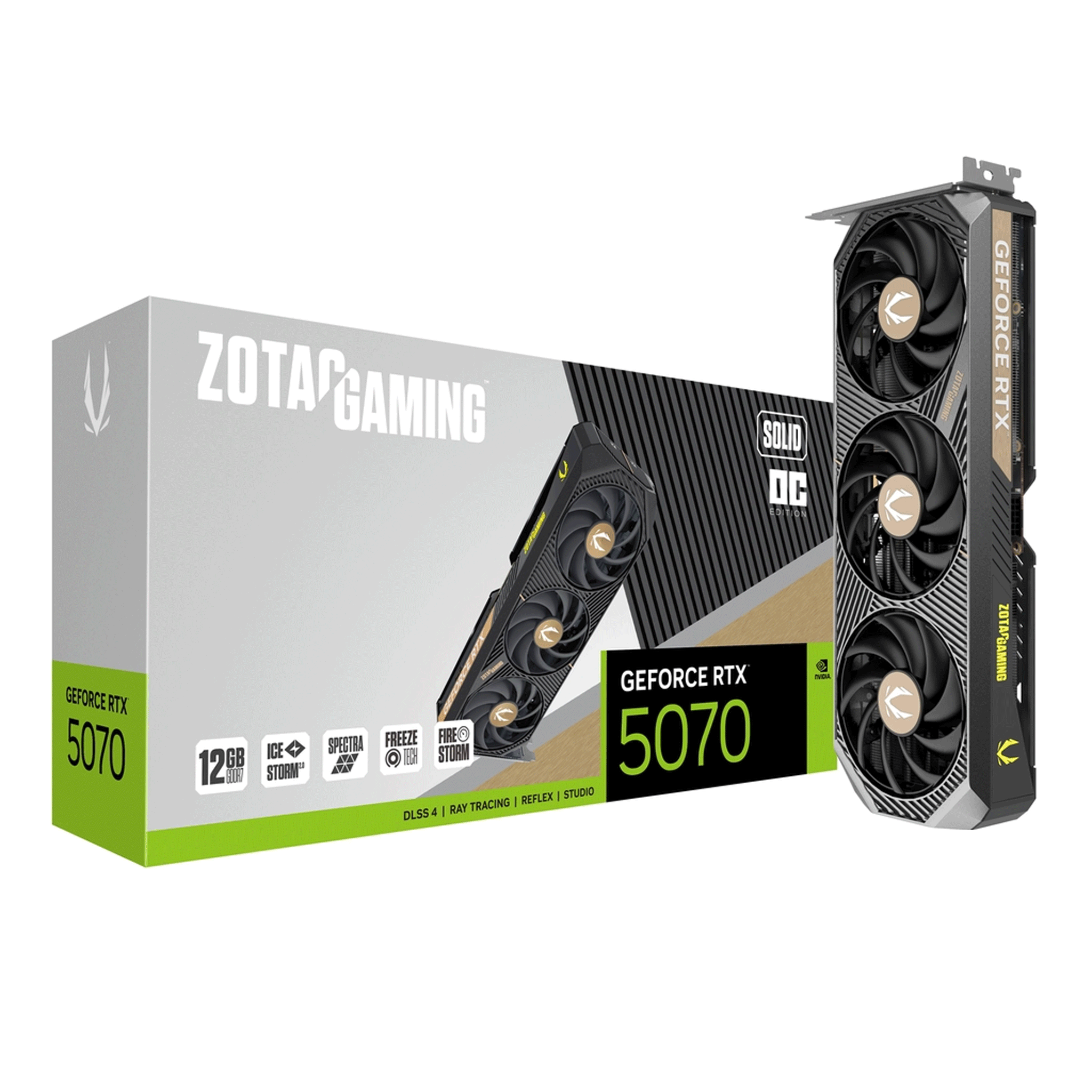 Card màn hình ZOTAC GAMING RTX 5070 SOLID OC