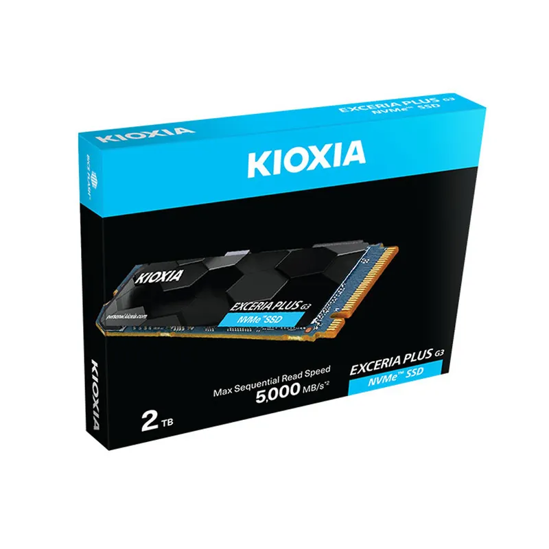 Ổ Cứng SSD Kioxia Exceria Plus G3 2TB | Gen 4x4, NVMe R5000, W3900 (LSD10Z002TG8)