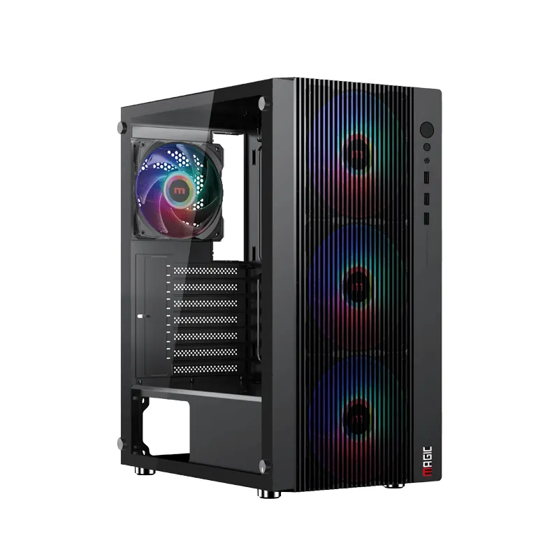 Vỏ case Magic Luxury 4F - Trắng | Kèm sẵn 4 fan