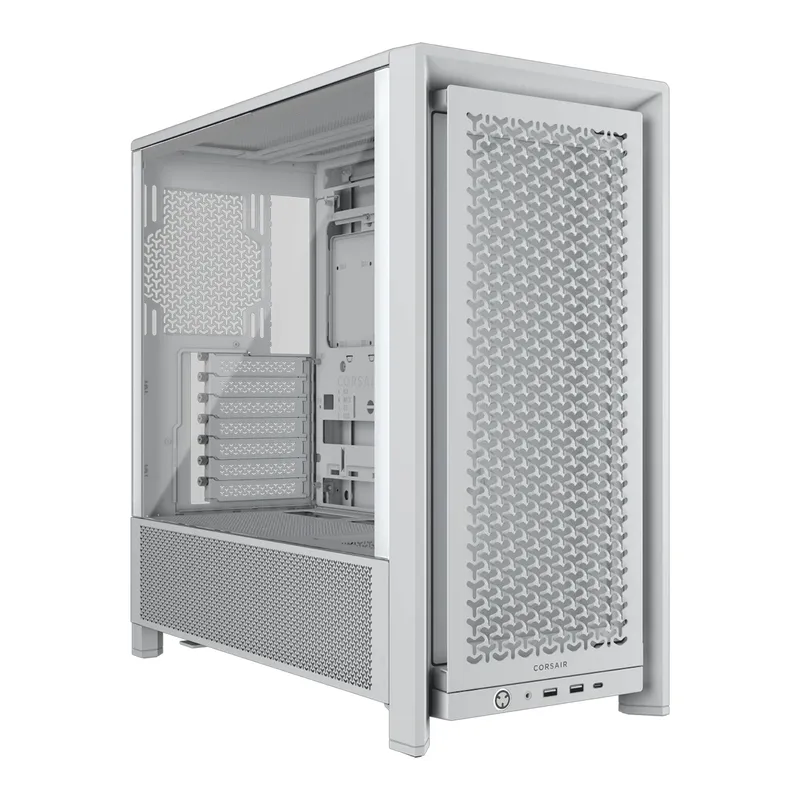 Vỏ Case Corsair Frame 4000D Modular Mid Tower - White (CC-9011291-WW)