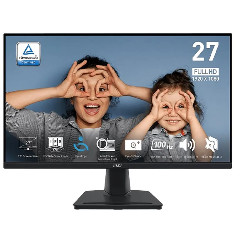 Màn Hình Máy Tính MSI PRO MP272L | 27 inch, Full HD, IPS, 100Hz, 1ms
