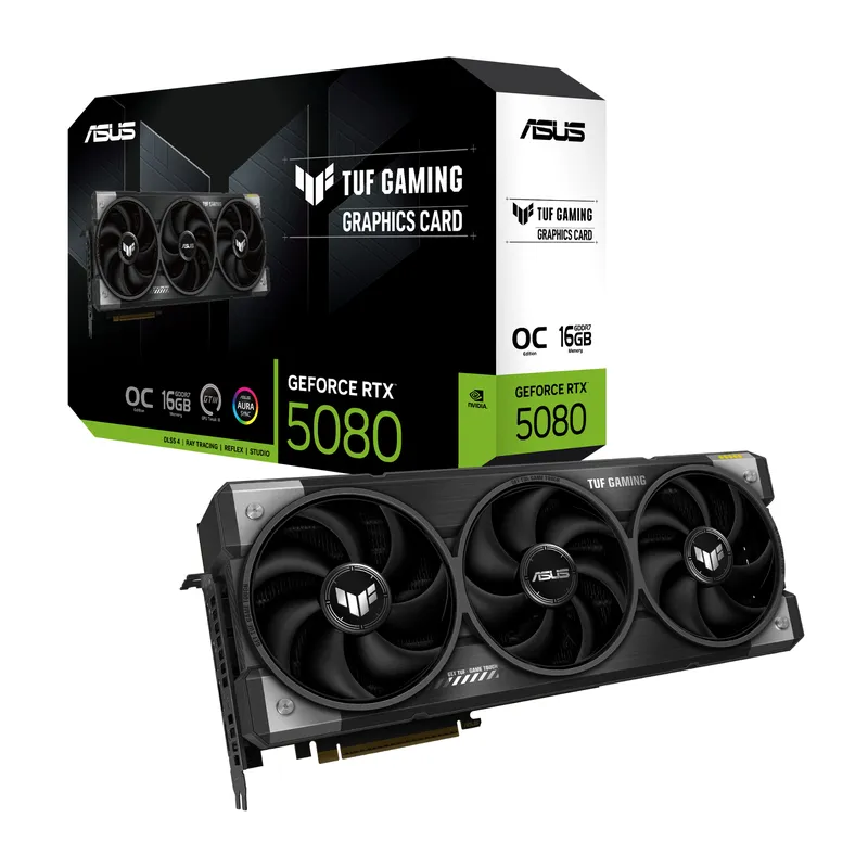 Card màn hình ASUS TUF Gaming RTX 5080 16GB GDDR7 OC Edition