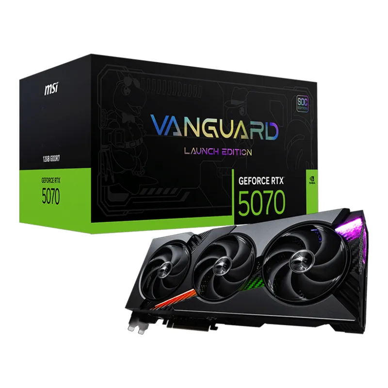 Card màn hình MSI RTX 5070 12G VANGUARD SOC LAUNCH EDITION