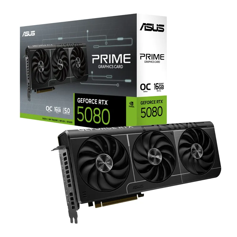 Card màn hình ASUS PRIME RTX 5080 16GB GDDR7 OC Edition