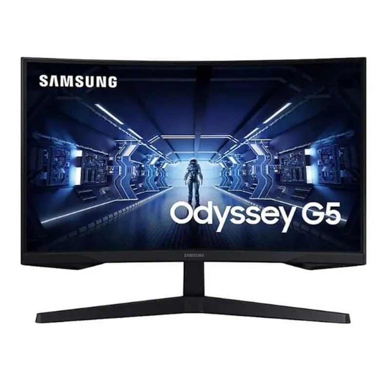 Màn Hình Máy Tính Gaming Samsung Odyssey G5 LC32G55TQBEXXV (32 inch/WQHD/VA/144Hz/1ms/Cong)