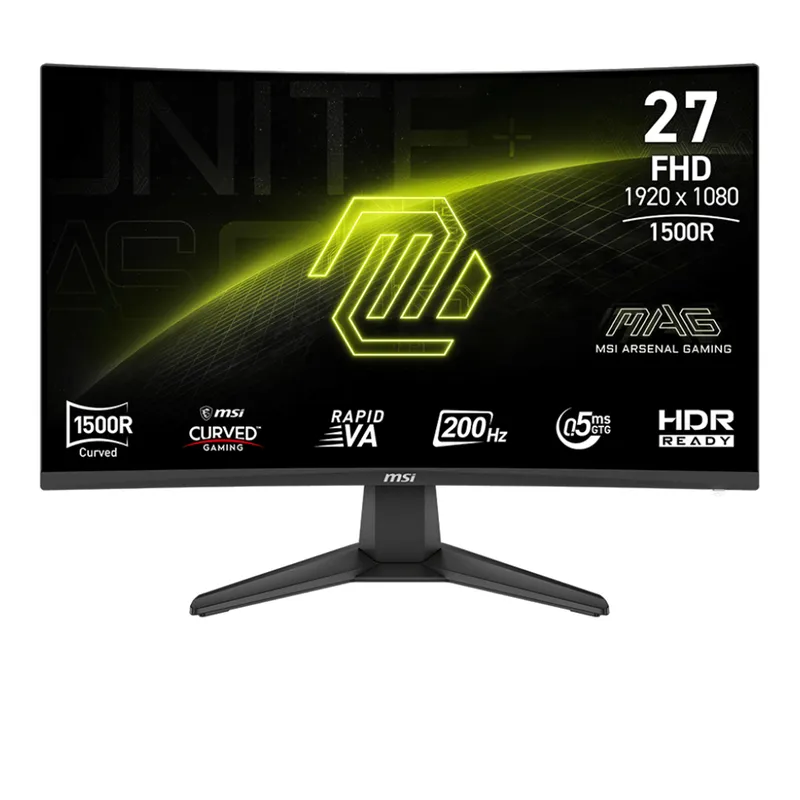 Màn Hình Máy Tính Gaming MSI MAG 276CF E20 | 27 inch, VA, 200Hz, 0.5ms, cong
